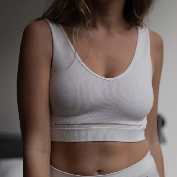 lunya Other - Lunya Supportive Modal Seamless Bralette. White. XS/S.